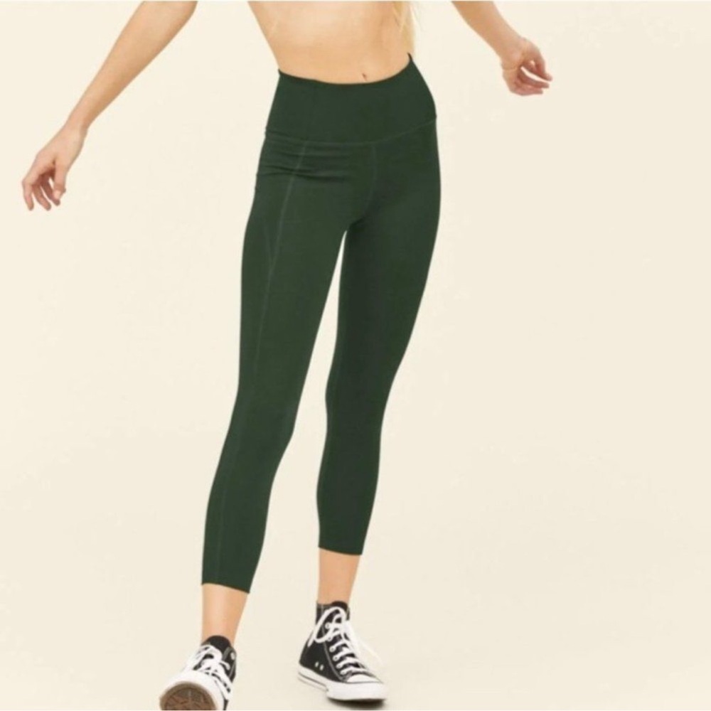 Girlfriend Collective Leggings Green Size‎ XL Full Length